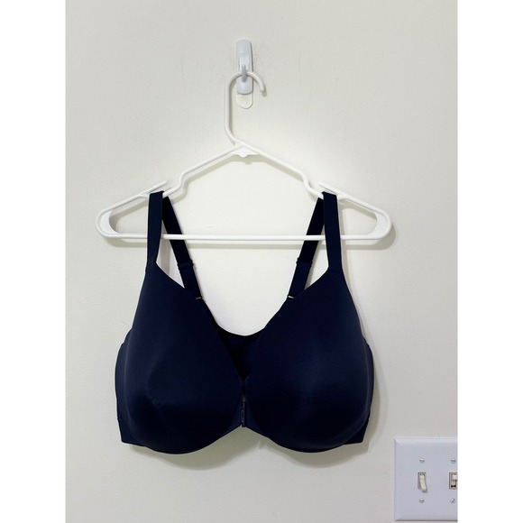 Cacique Other - Cacique Smoothing Bra Full Coverage Front Close Navy‎ Blue 40G